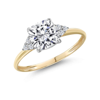 Gem Stone King Lab Grown Diamond Rings 