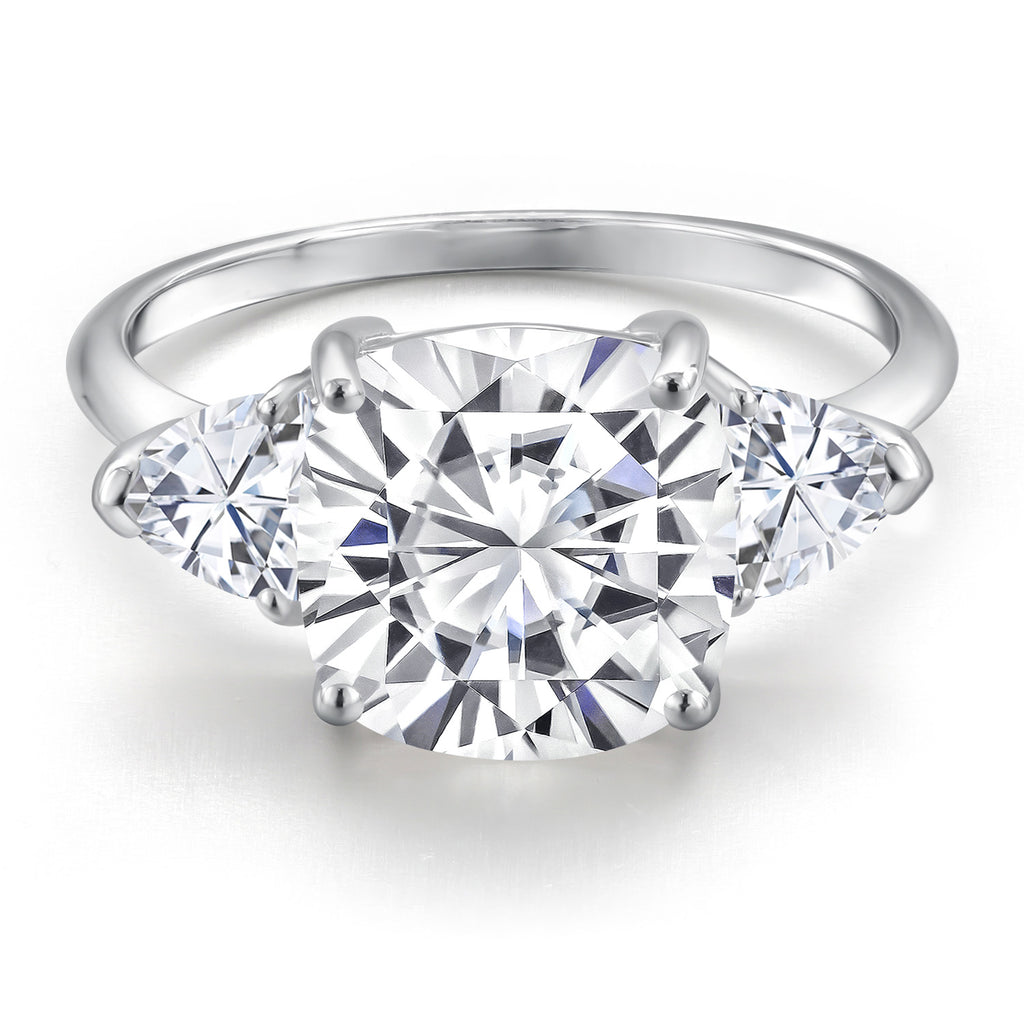 Ring in 10K White Gold