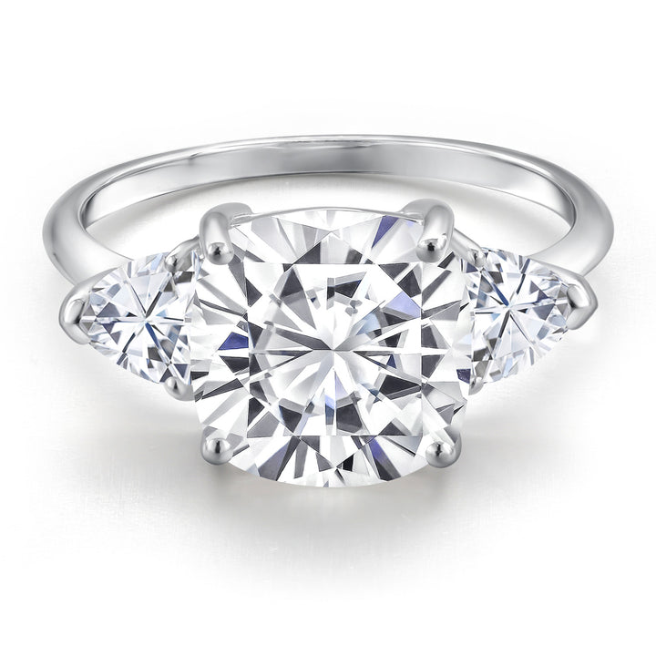Ring in 10K White Gold