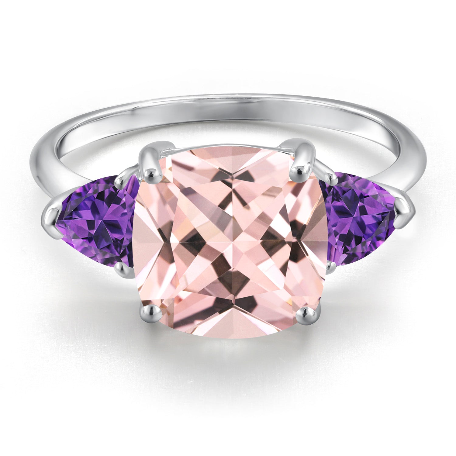 Ring in 10K White Gold