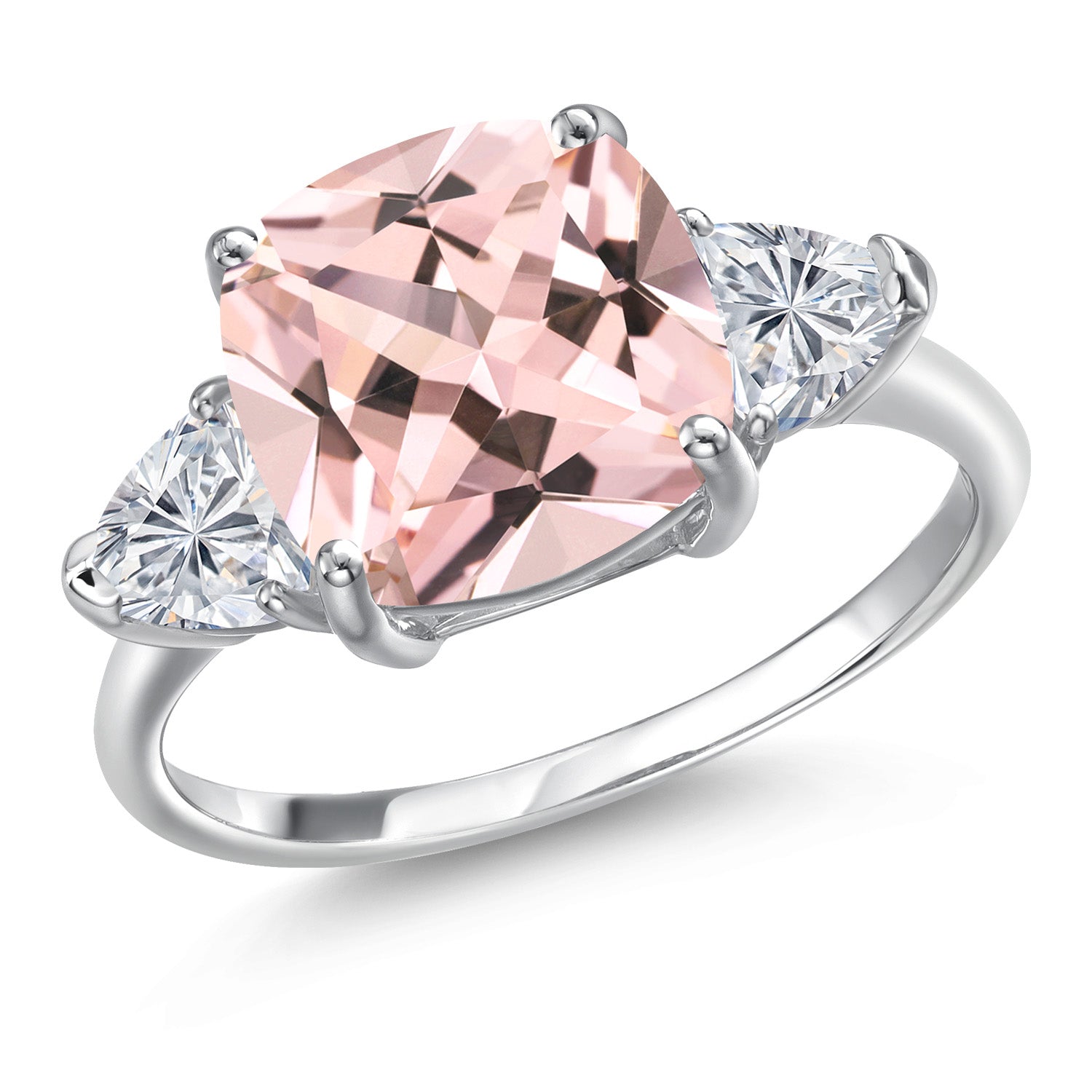 Ring in 10K White Gold