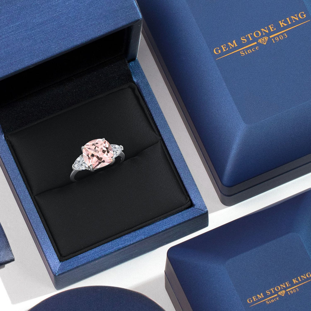 Ring in 10K White Gold