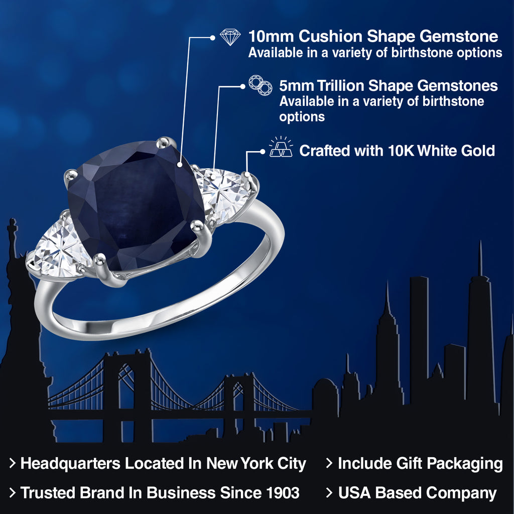 Ring in 10K White Gold