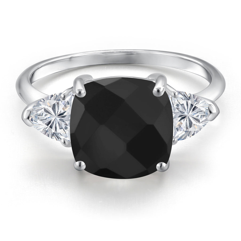 Ring in 10K White Gold