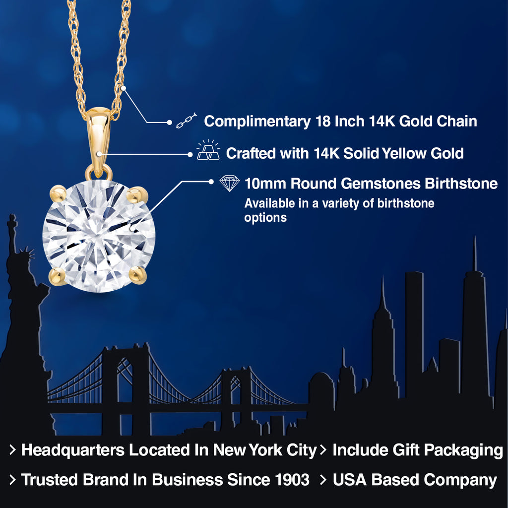 Pendant in 14K Yellow Gold