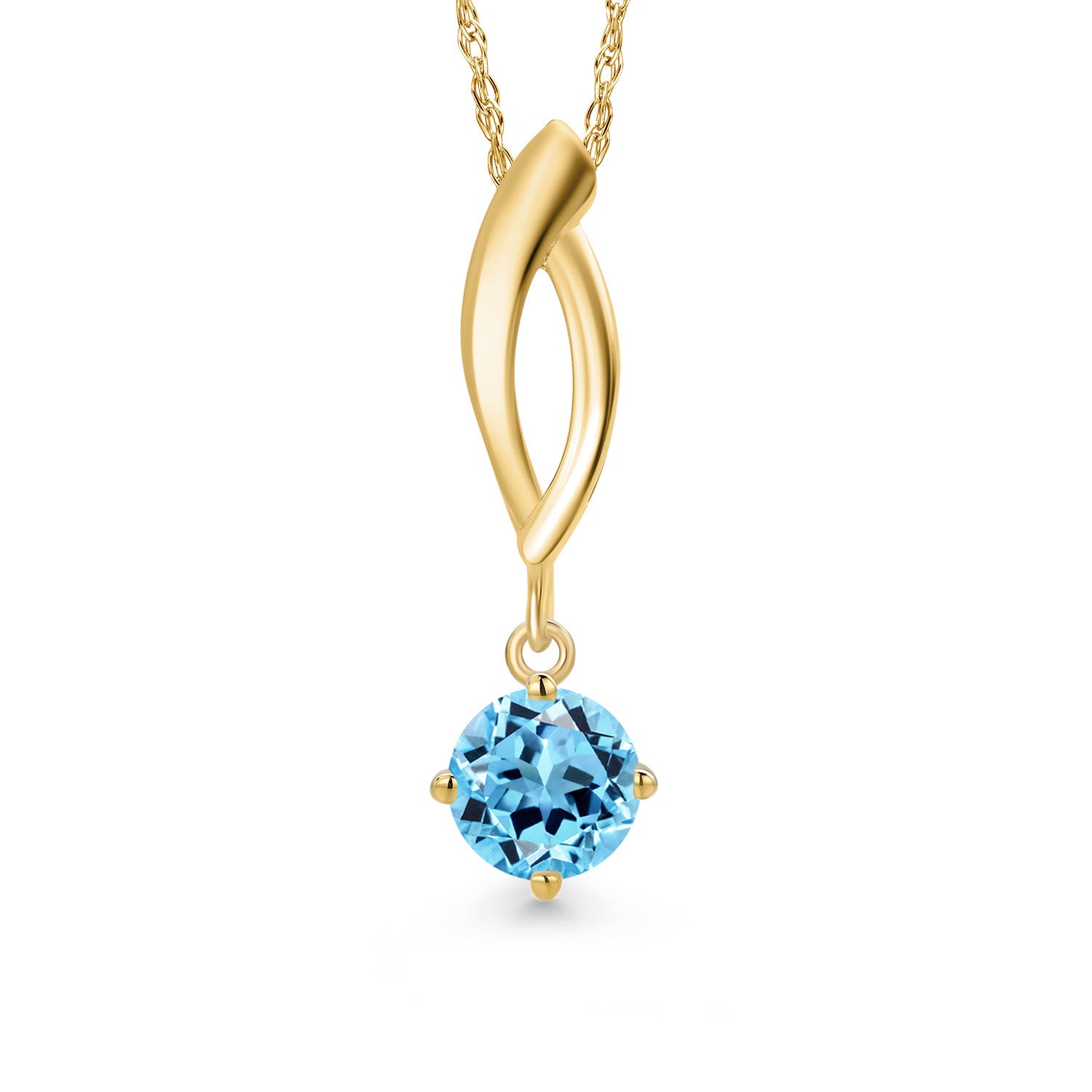 Swiss Blue Topaz - November