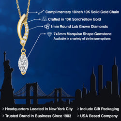 Pendant in 10K Yellow Gold