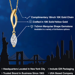 Pendant in 10K Yellow Gold