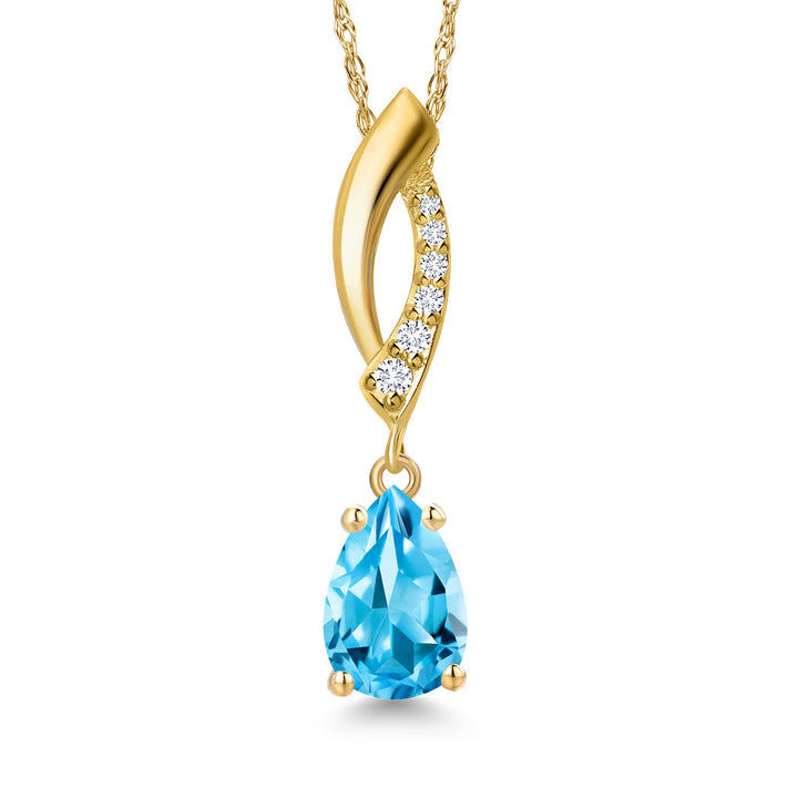 Swiss Blue Topaz - November