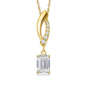 D - E_Pendant in 10K Yellow Gold