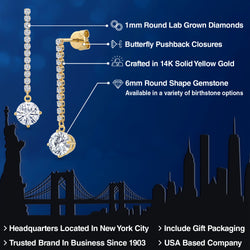 Earrings in 14K Yellow Gold