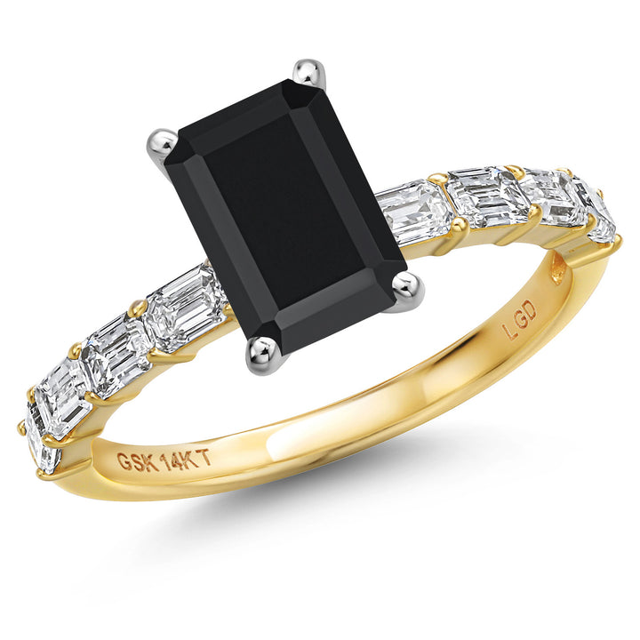 Onyx - December_5_Ring in 14K Two Tone Gold