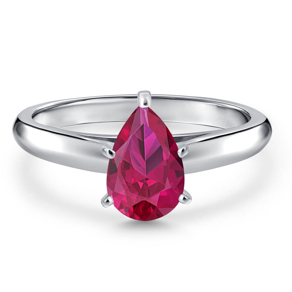 Created Ruby - July_6_Ring in 10K White Gold
