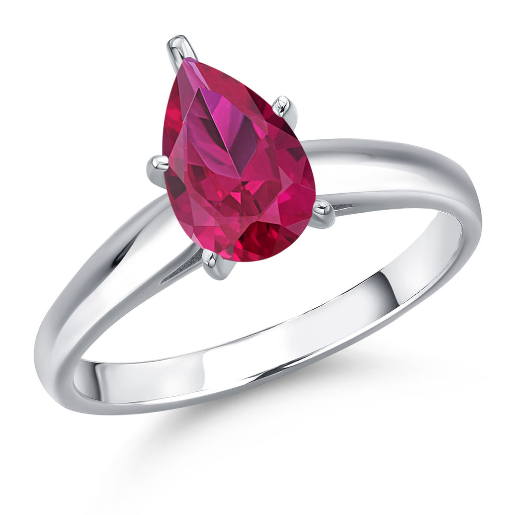 Created Ruby - July_9_Ring in 10K White Gold