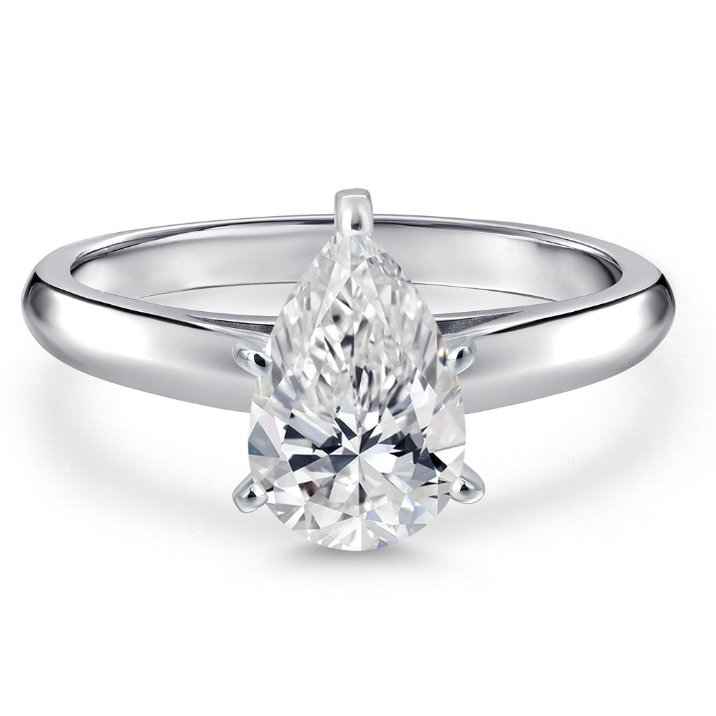 Ring in 10K White Gold