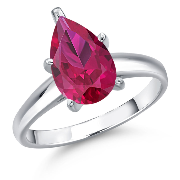 Created Ruby - July_8_Ring in 10K White Gold