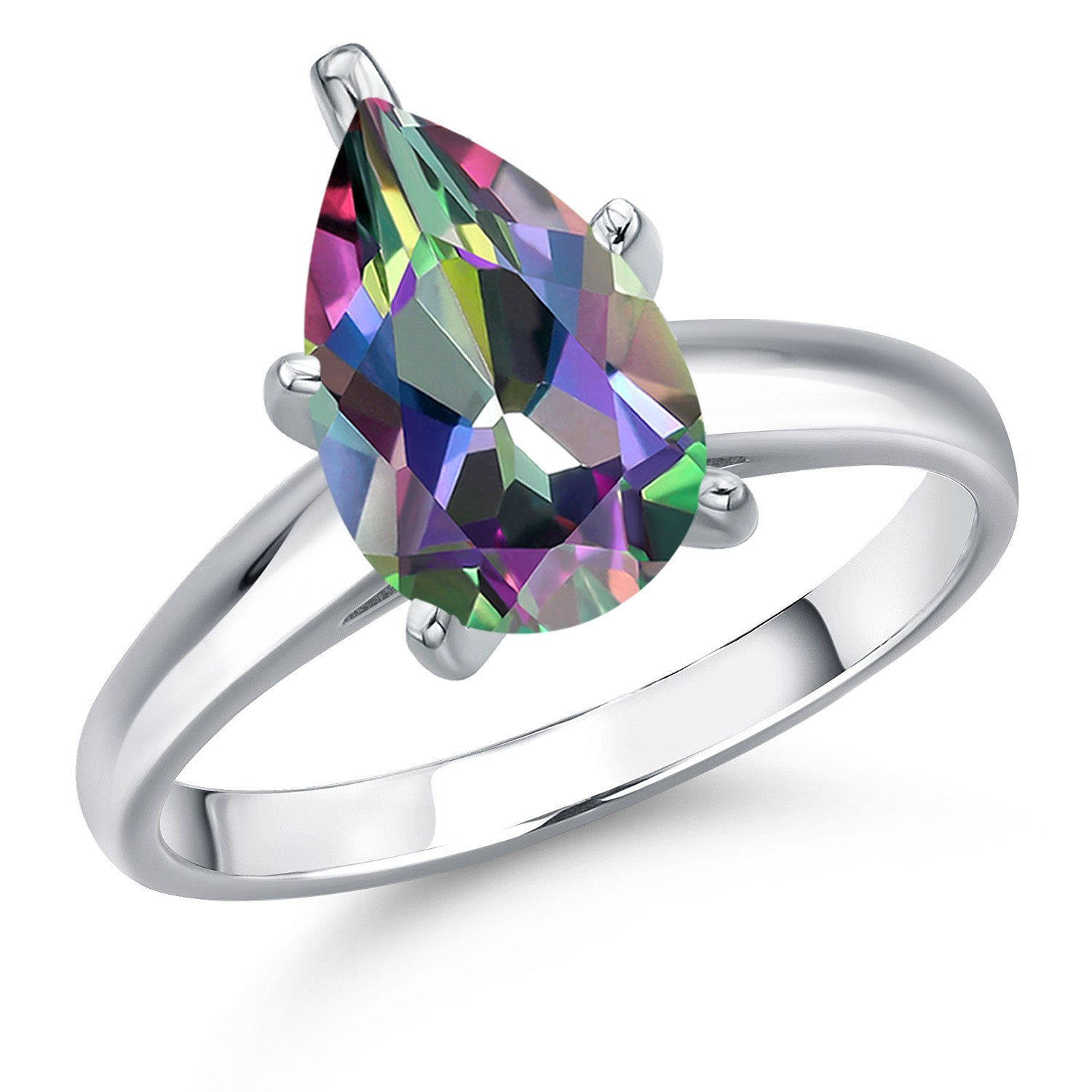 Green Mystic Topaz_8_Ring in 10K White Gold
