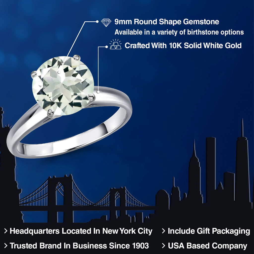 Prasiolite_6_Ring in 10K White Gold