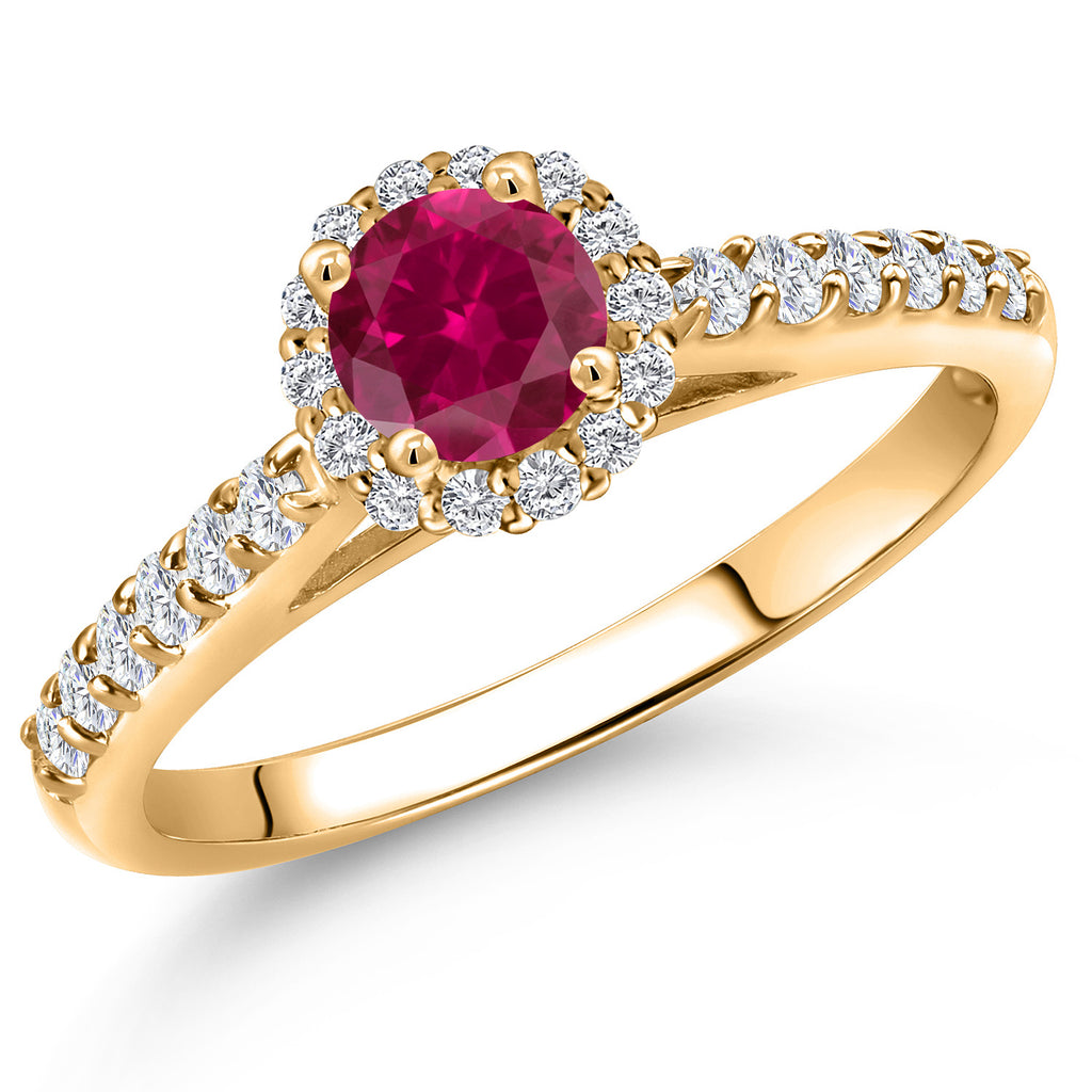 Created Ruby - July_6_Ring in 10K Yellow Gold