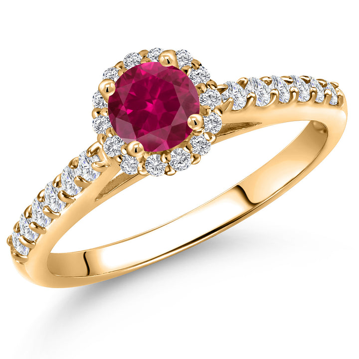Created Ruby - July_5_Ring in 10K Yellow Gold