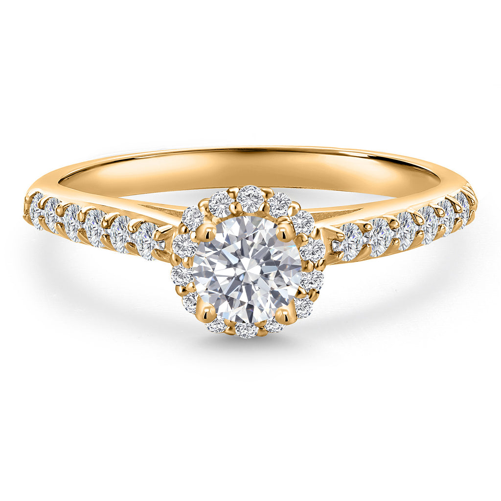Lab Grown Diamond_5_Ring in 10K Yellow Gold