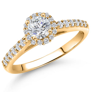 Lab Grown Diamond_5_Ring in 10K Yellow Gold