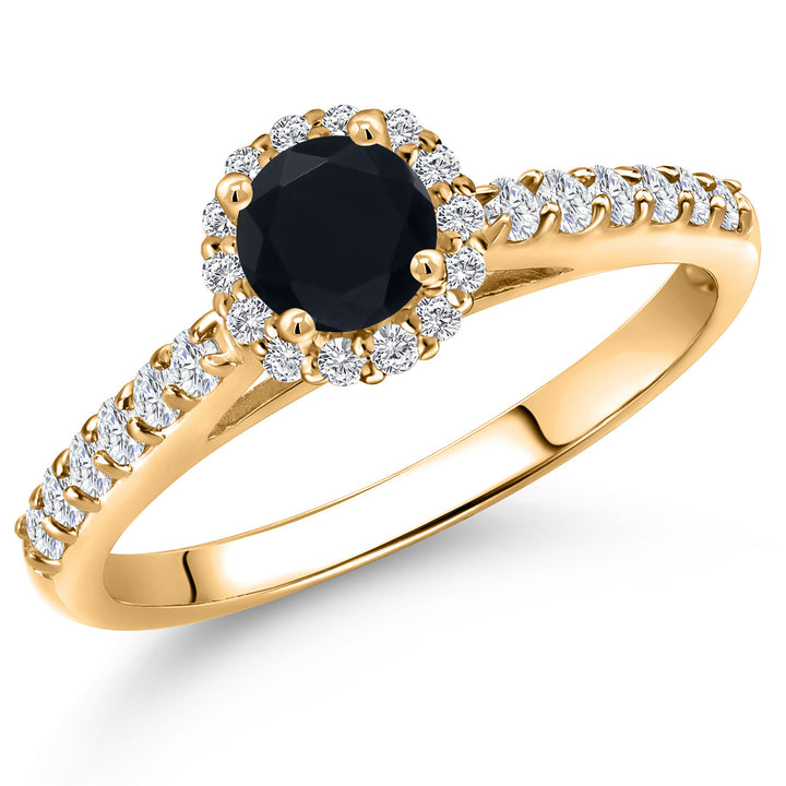 Onyx - December_5_Ring in 10K Yellow Gold