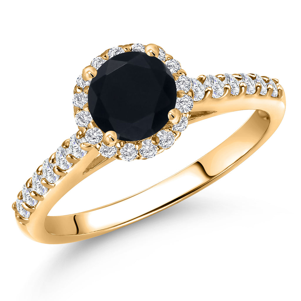 Onyx - December_6_Ring in 10K Yellow Gold