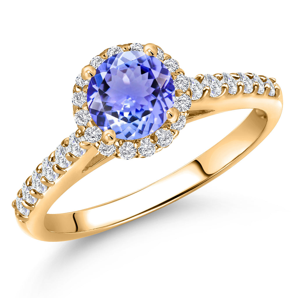 Tanzanite - December_8_Ring in 10K Yellow Gold