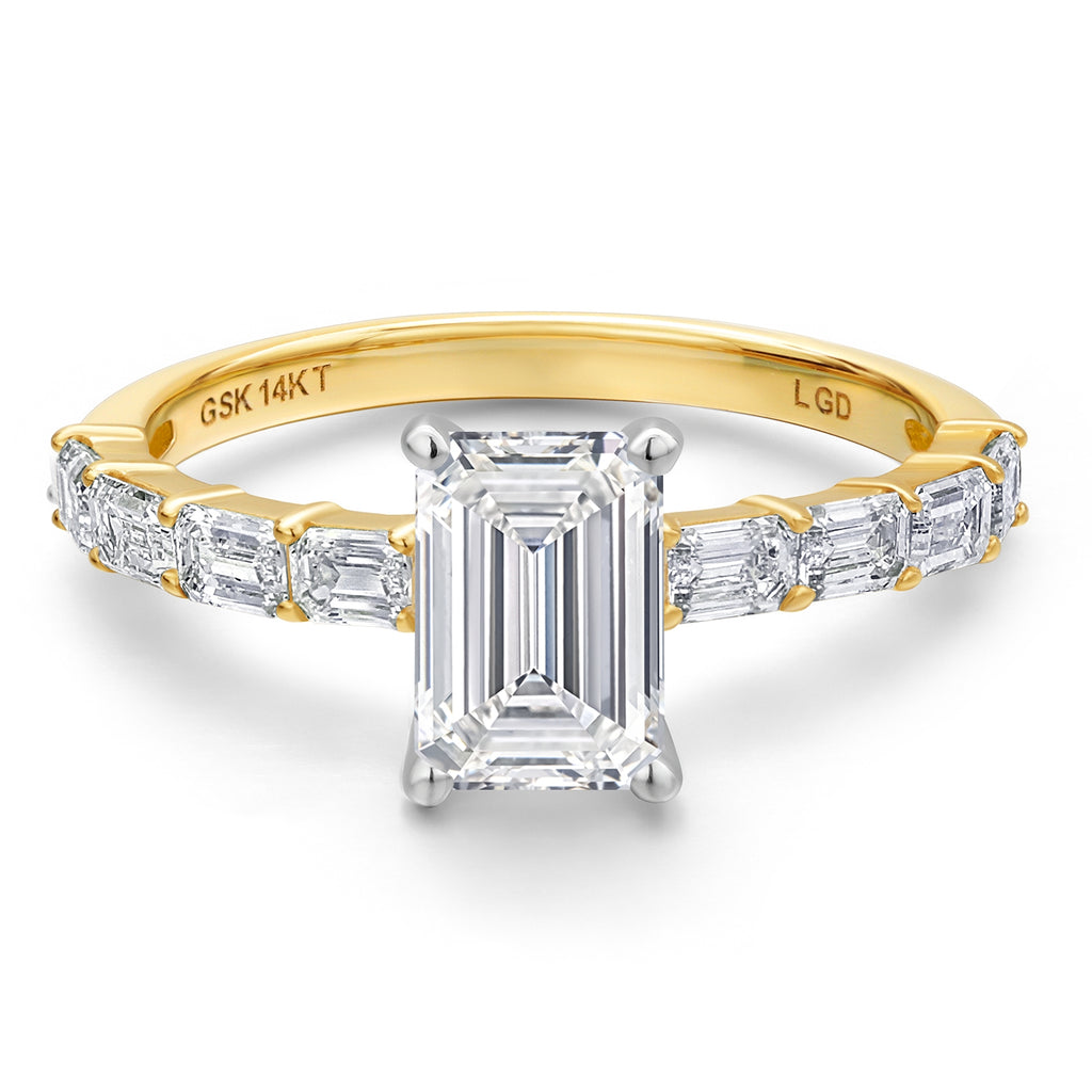 2.72 Cttw_Ring in 14K Two Tone Gold