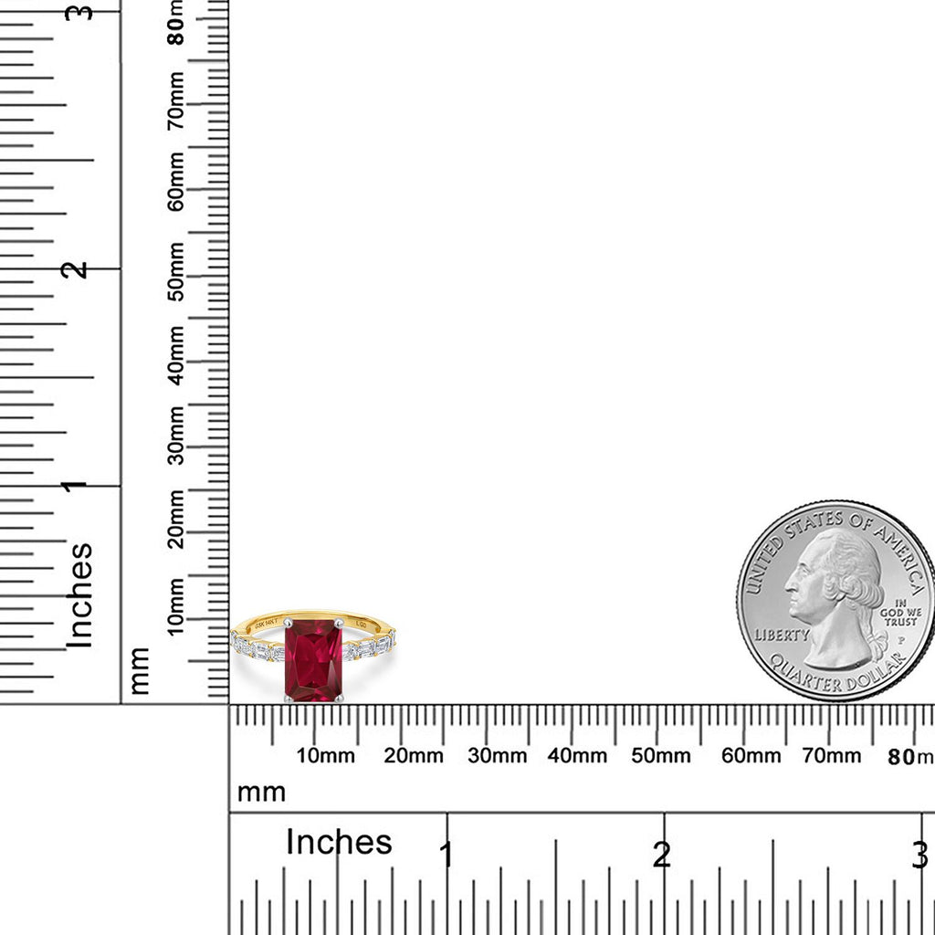 Created Ruby - July_8_Ring in 14K Two Tone Gold
