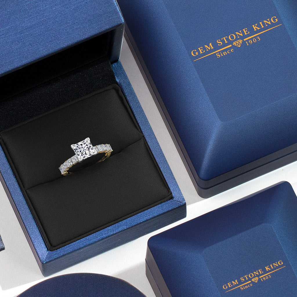 Ring in 14K Two Tone Gold