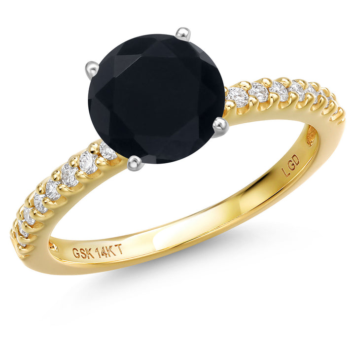 Onyx - December_5_Ring in 14K Two Tone Gold