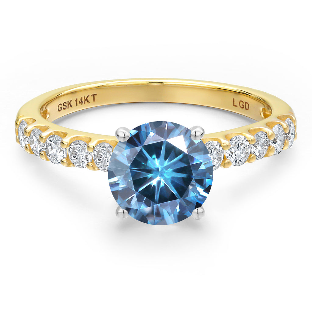 Ring in 14K Two Tone Gold