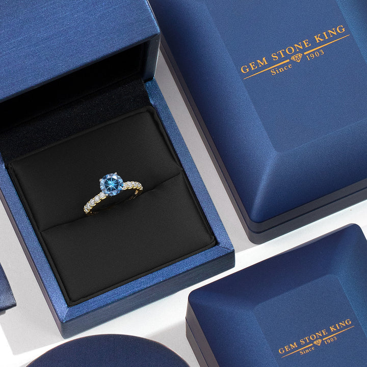 Ring in 14K Two Tone Gold
