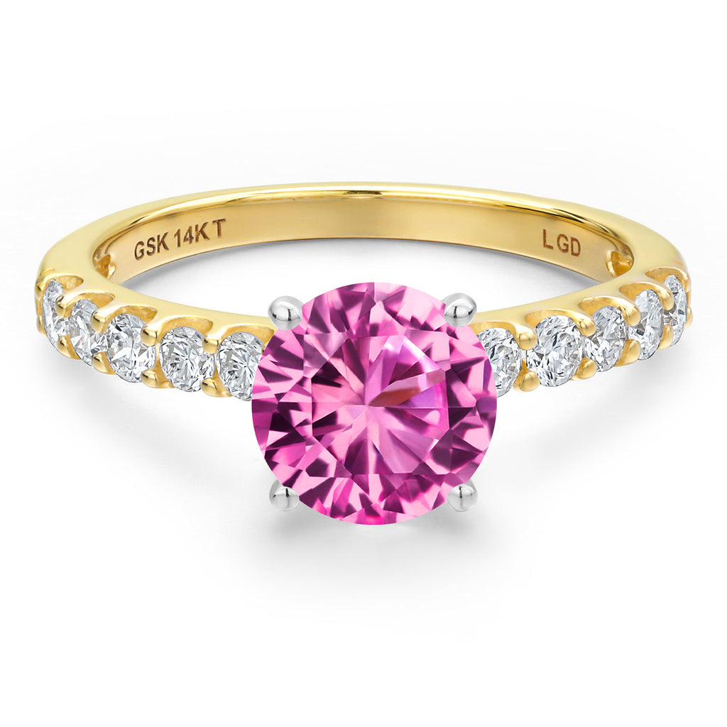 Ring in 14K Two Tone Gold