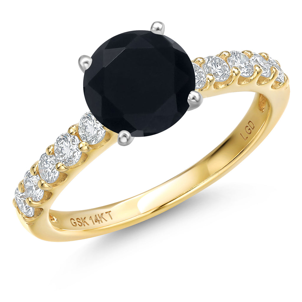 Onyx - December_9_Ring in 14K Two Tone Gold