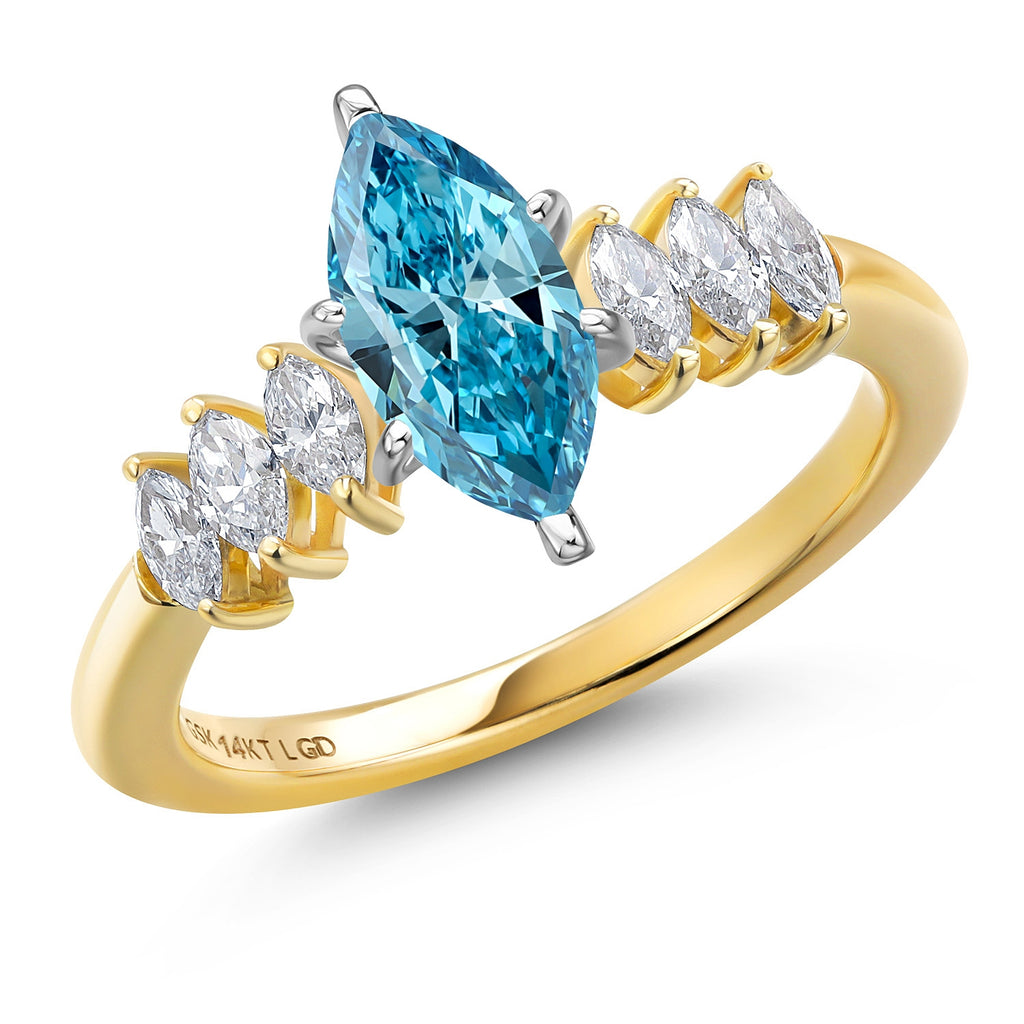 9_Ring in 14K Two Tone Gold