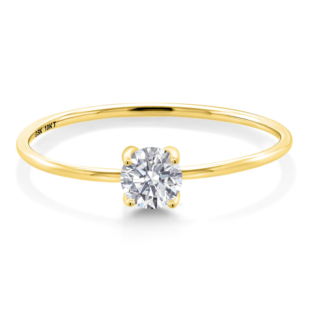 Lab Grown Diamond_5_Ring in 10K Yellow Gold