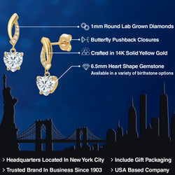 Earrings in 14K Yellow Gold