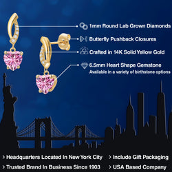 Earrings in 14K Yellow Gold