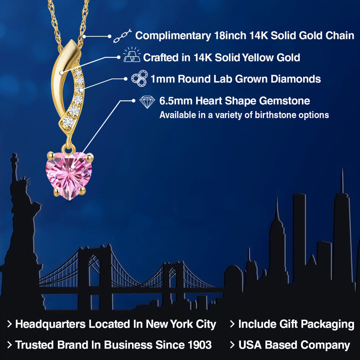 Pendant in 14K Yellow Gold