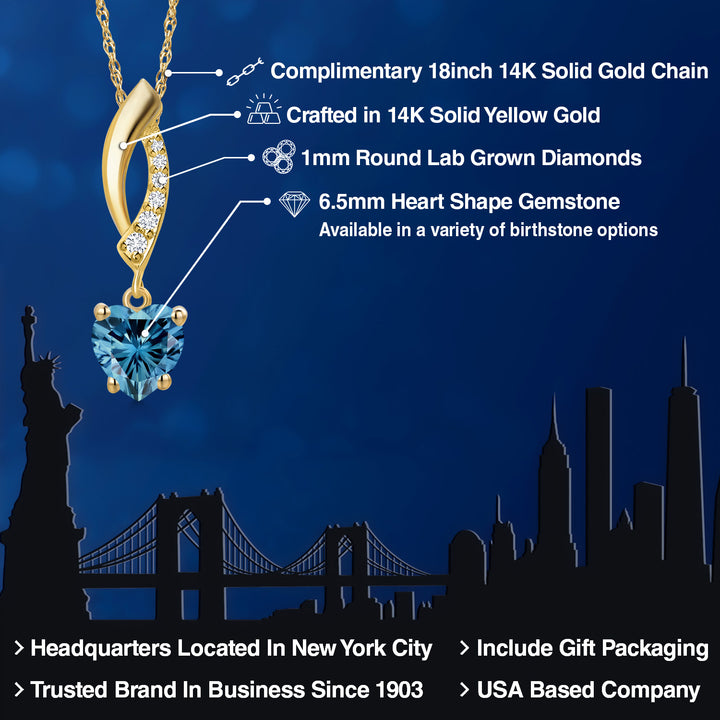 Pendant in 14K Yellow Gold