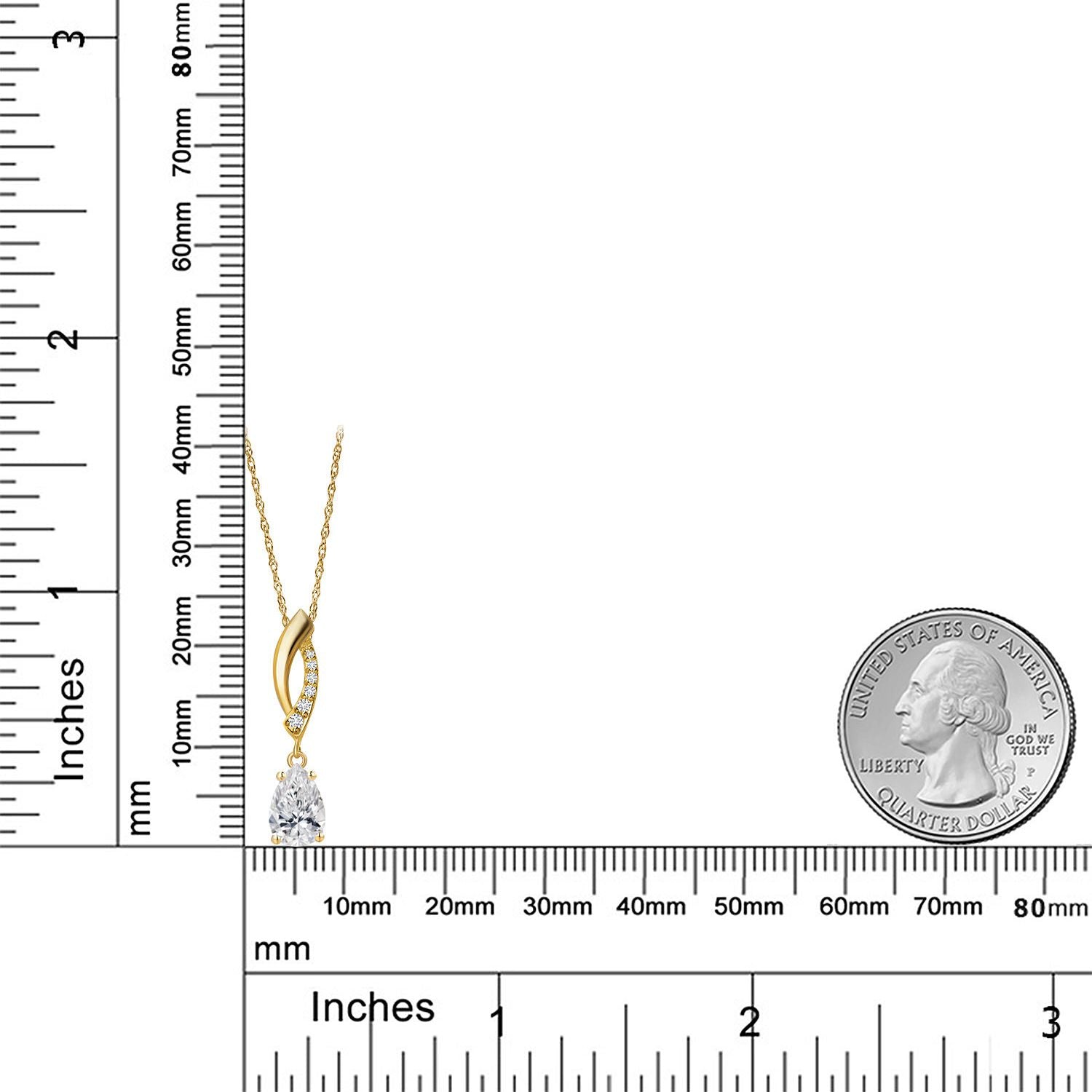 Pendant in 14K Yellow Gold