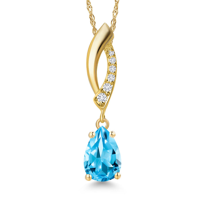 Swiss Blue Topaz - November