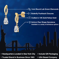 Earrings in 14K Yellow Gold
