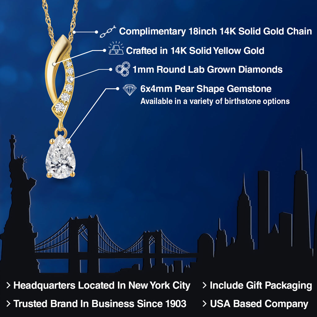 Pendant in 14K Yellow Gold