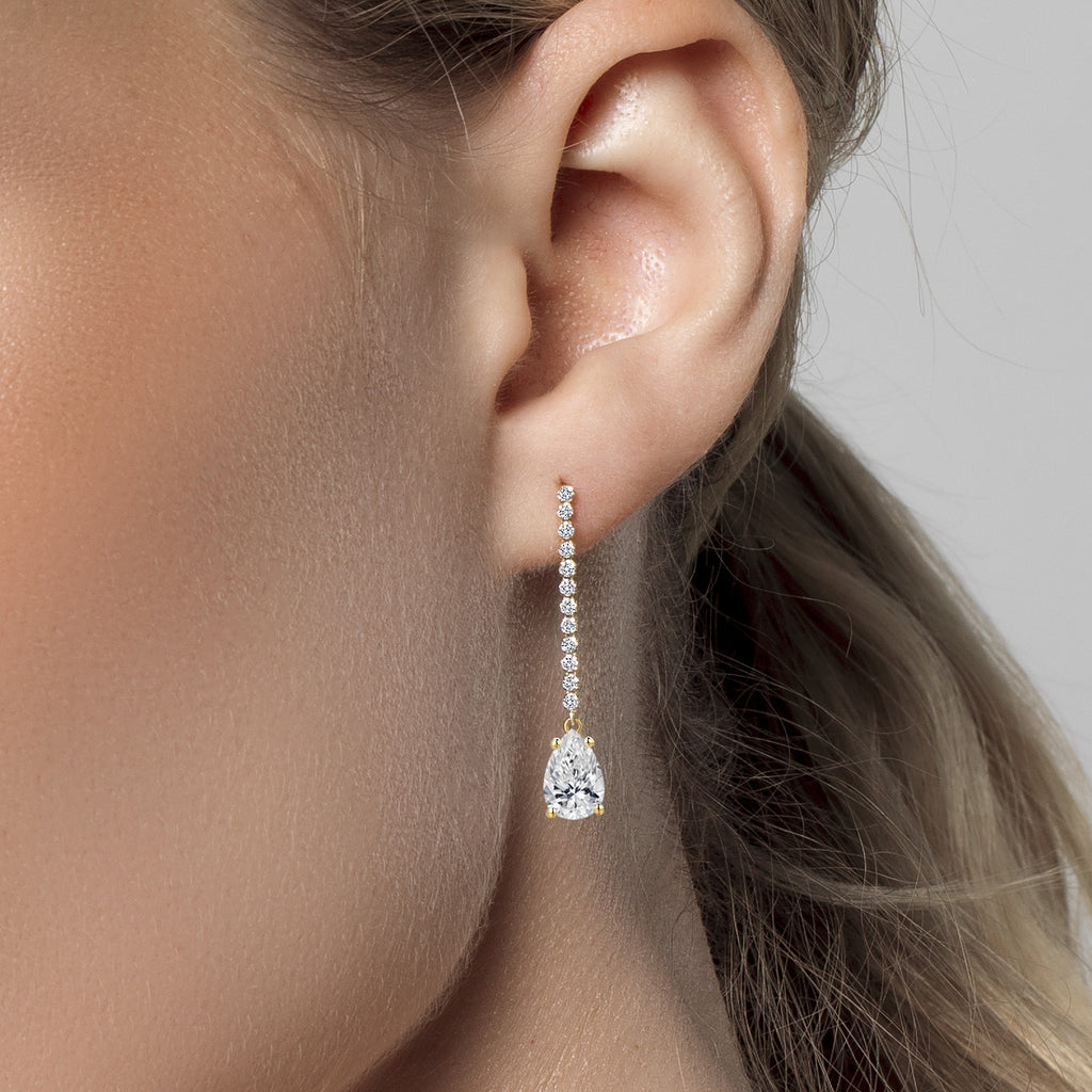Earrings in 14K Yellow Gold