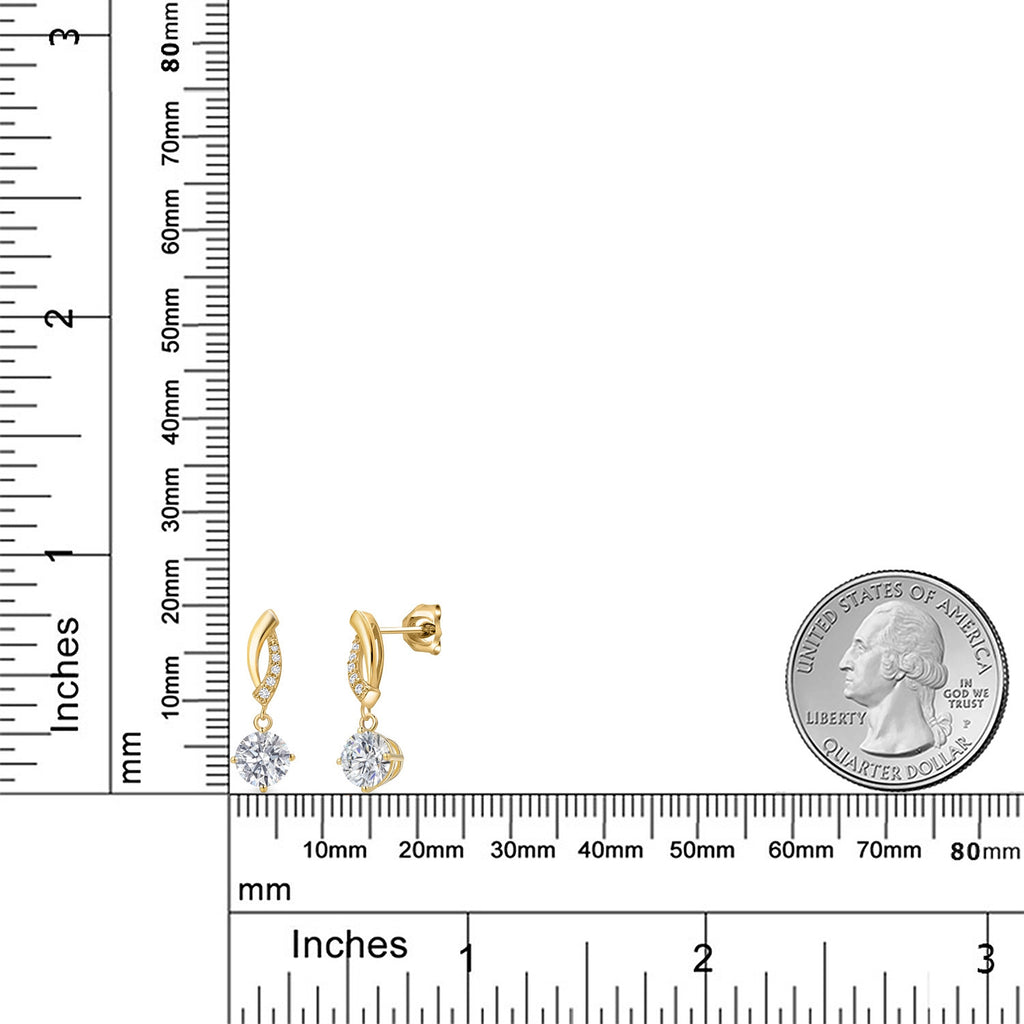Earrings in 14K Yellow Gold