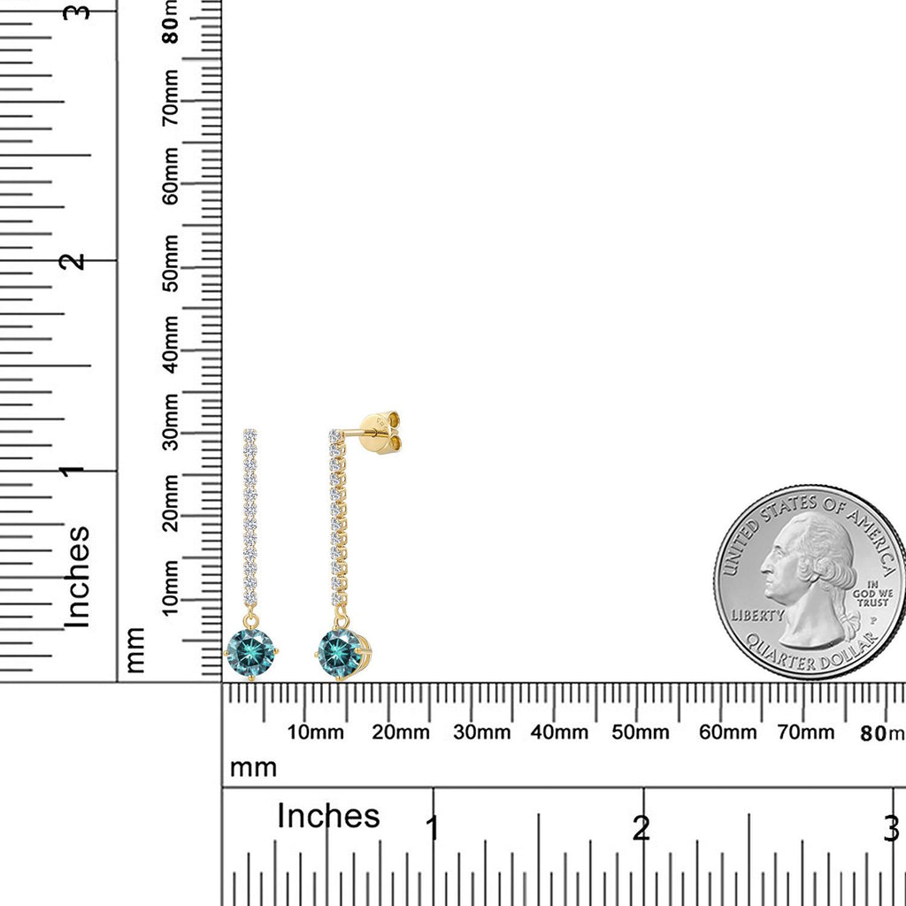 Round_Earrings in 14K Yellow Gold